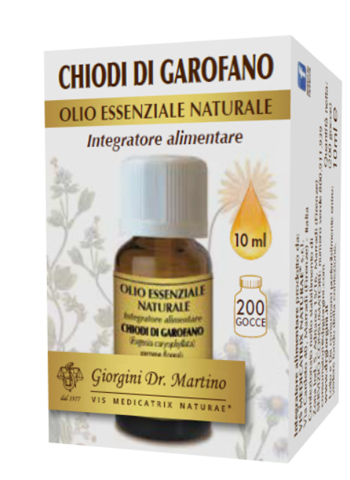 CHIODI GAROFANO OLIO ESSENZIALE 10 ML - Farmacia Artemisia di Montecuollo Dott. Angelo snc