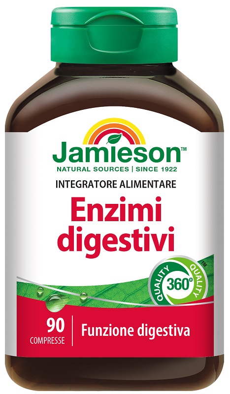 JAMIESON ENZIMI DIGESTIVI 90 COMPRESSE - Farmacia Artemisia di Montecuollo Dott. Angelo snc