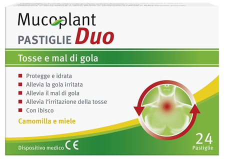 THEISS MUCOPLANT 24 PASTIGLIE CAMOMILLA E MIELE - Farmacia Artemisia di Montecuollo Dott. Angelo snc