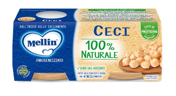 MELLIN OMOGENEIZZATO CECI 2 X 80 G - Farmacia Artemisia di Montecuollo Dott. Angelo snc