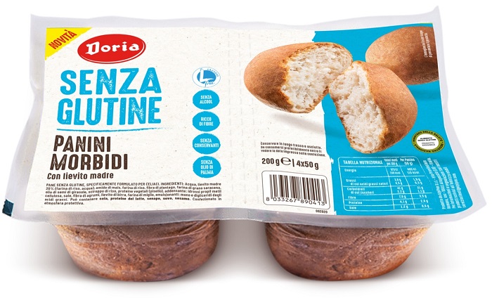 DORIA PANINI MORBIDI 4 PEZZI DA 50 G - Farmacia Artemisia di Montecuollo Dott. Angelo snc
