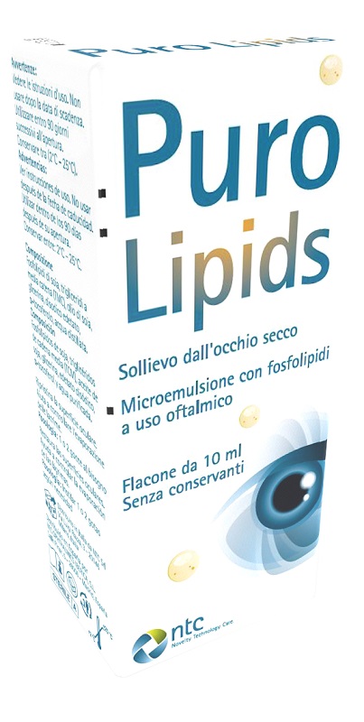MICROEMULSIONE OFTALMICA PURO LIPIDS 10 ML - Farmacia Artemisia di Montecuollo Dott. Angelo snc