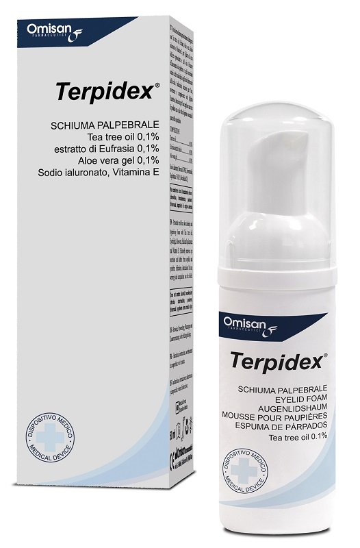 SCHIUMA PALPEBRALE TERPIDEX 50 ML - Farmacia Artemisia di Montecuollo Dott. Angelo snc