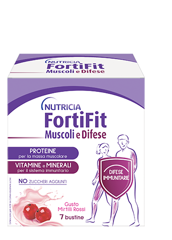 FORTIFIT MUSCOLI&DIFESE MIRTILLO ROSSO 7 BUSTINE - Farmacia Artemisia di Montecuollo Dott. Angelo snc