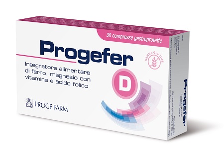 PROGEFER D 30 COMPRESSE GASTROPROTETTE - Farmacia Artemisia di Montecuollo Dott. Angelo snc