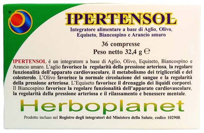 IPERTENSOL 36 COMPRESSE - Farmacia Artemisia di Montecuollo Dott. Angelo snc