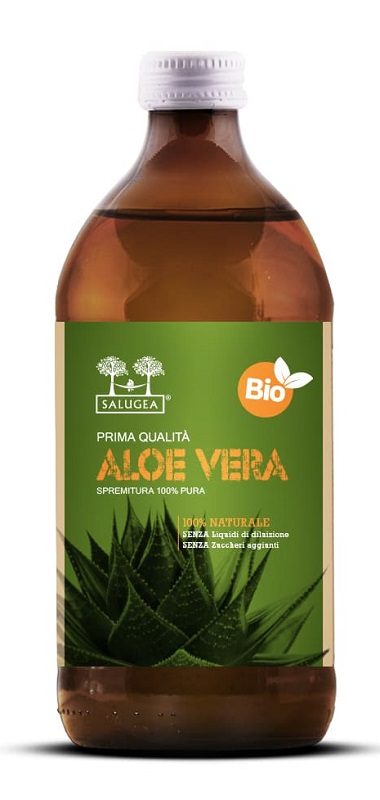SALUGEA SUCCO ALOE VERA BIO 500 ML - Farmacia Artemisia di Montecuollo Dott. Angelo snc