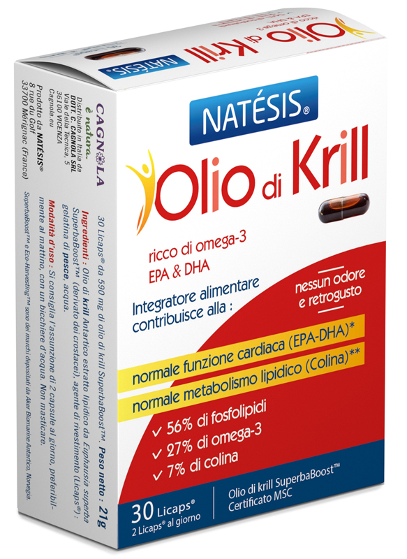 OLIO DI KRILL 30 CAPSULE - Farmacia Artemisia di Montecuollo Dott. Angelo snc