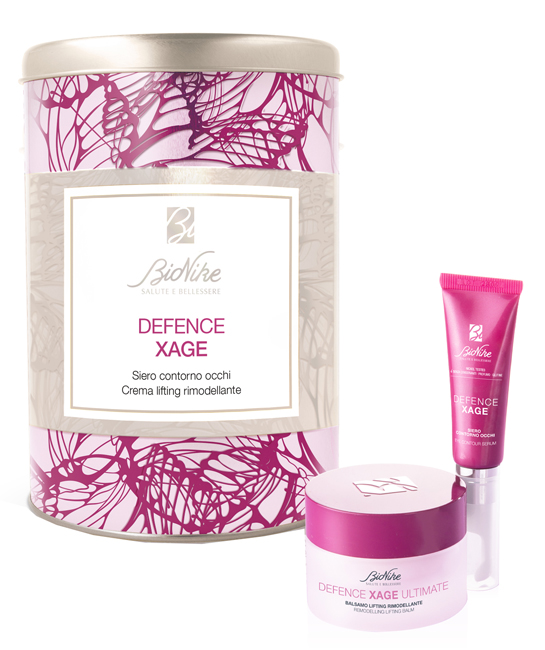 DEFENCE XAGE KIT NATALE 2021 EYELIFT CONTORNO OCCHI 15 ML + ULTIMATE LIFTING RIMODELLANTE CREMA 50 ML - Farmacia Artemisia di Montecuollo Dott. Angelo snc