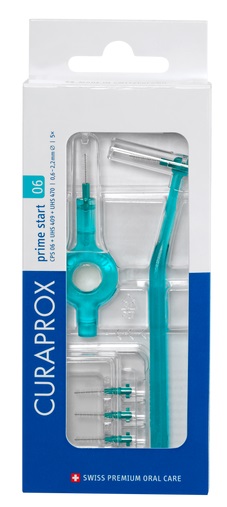 CURAPROX CPS 06 SCOVOLINO PRIME START 06 TURQUOISE 5 PEZZI - Farmacia Artemisia di Montecuollo Dott. Angelo snc