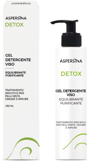 ASPERSINA DETOX GEL DETERGENTE VISO 250 ML - Farmacia Artemisia di Montecuollo Dott. Angelo snc