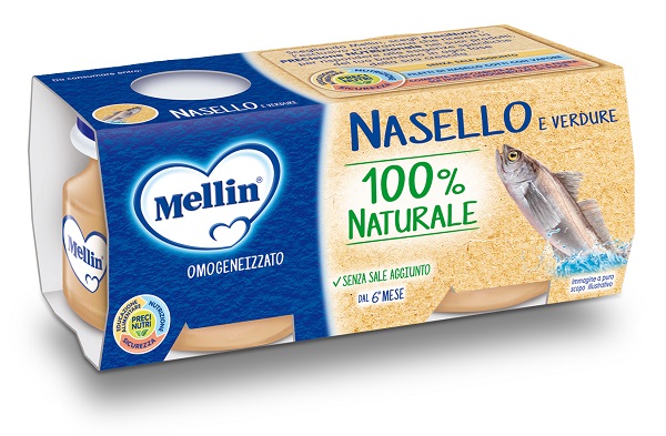MELLIN OMOGENEIZZATO NASELLO 4X80 G - Farmacia Artemisia di Montecuollo Dott. Angelo snc