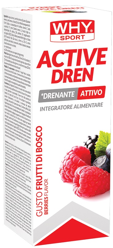 WHYSPORT ACTIVE DREN FRUTTI DI BOSCO 500 ML - Farmacia Artemisia di Montecuollo Dott. Angelo snc