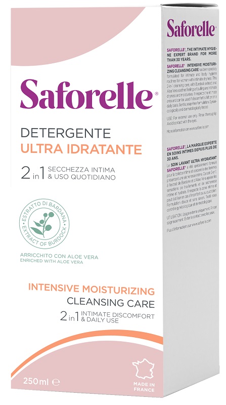 SAFORELLE DETERGENTE ULTRA IDRATANTE 250 ML - Farmacia Artemisia di Montecuollo Dott. Angelo snc