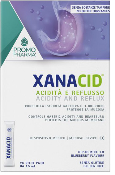XANACID 20 STICK PACK DA 15 ML - Farmacia Artemisia di Montecuollo Dott. Angelo snc