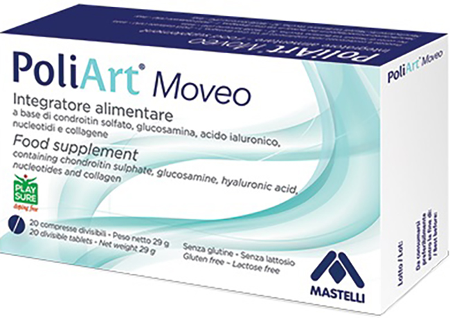POLIART MOVEO 20 COMPRESSE DIVISIBILI NON RIVESTITE - Farmacia Artemisia di Montecuollo Dott. Angelo snc