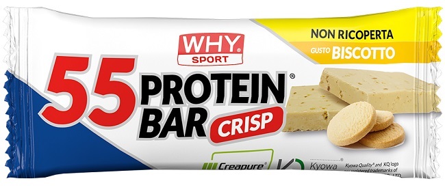 WHYSPORT 55 PROTEIN BAR BISCOTTO 55 G - Farmacia Artemisia di Montecuollo Dott. Angelo snc