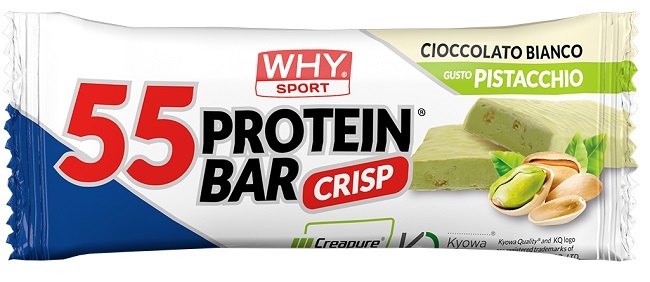 WHYSPORT 55 PROTEIN BAR CIOCCOLATO BIANCO PISTACCHIO 55 G - Farmacia Artemisia di Montecuollo Dott. Angelo snc