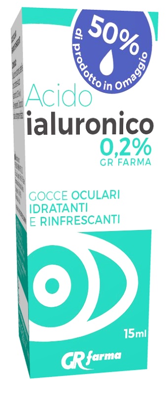 GOCCE OCULARI IDRATANTI RINFRESCANTI ACIDO IALURONICO 15 ML - Farmacia Artemisia di Montecuollo Dott. Angelo snc
