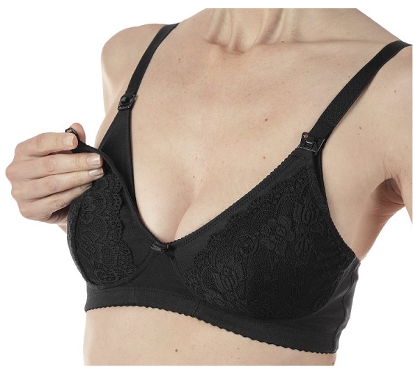 MAMMY REGGISENO COTONE ALLATTAMENTO BLACK 4C - Farmacia Artemisia di Montecuollo Dott. Angelo snc