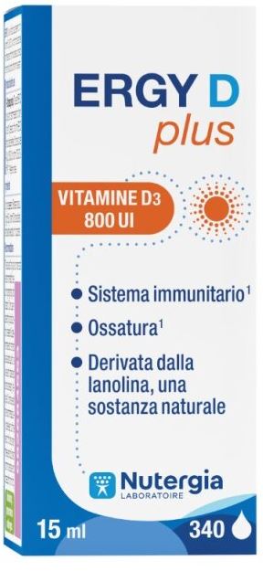 ERGY D PLUS 15 ML - Farmacia Artemisia di Montecuollo Dott. Angelo snc
