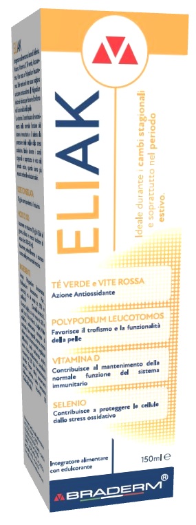 ELIAK 30 BUSTINE DA 5 ML BRADERM - Farmacia Artemisia di Montecuollo Dott. Angelo snc