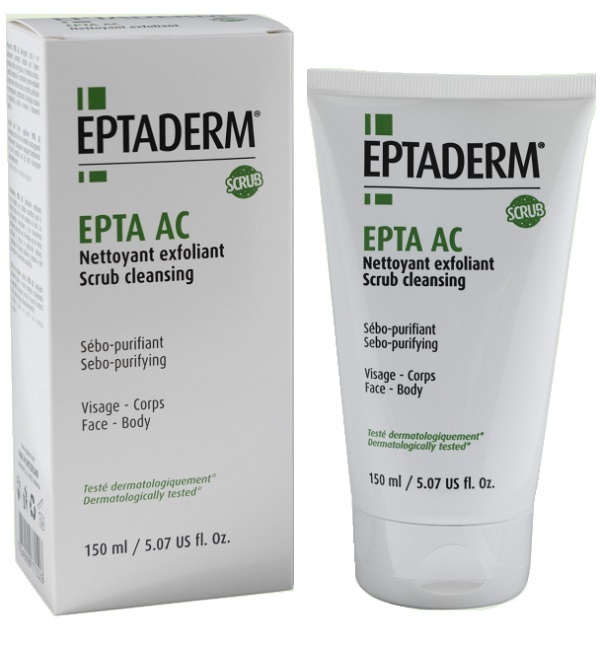 EPTA AC DETERGENTE SCRUB 150 ML - Farmacia Artemisia di Montecuollo Dott. Angelo snc