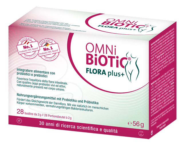 OMNI BIOTIC FLORA PLUS+ 28 BUSTINE DA 2 G - Farmacia Artemisia di Montecuollo Dott. Angelo snc