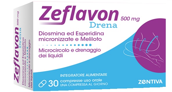 ZENTIVA ZEFLAVON DRENA 30 COMPRESSE - Farmacia Artemisia di Montecuollo Dott. Angelo snc