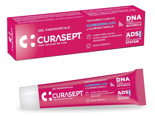 CURASEPT GEL PARODONTALE ADS DNA TRATTAMENTO LENITIVO 30 ML - Farmacia Artemisia di Montecuollo Dott. Angelo snc