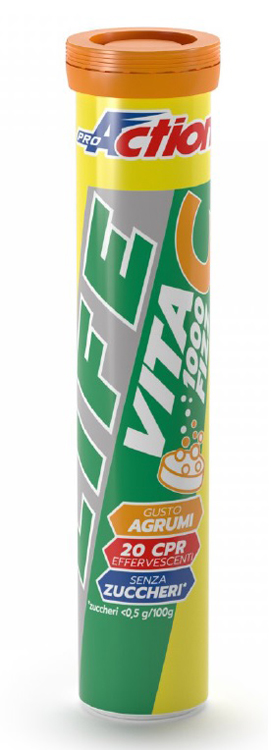 LIFE VITA C 1000 FIZZ AGRUMI 20 COMPRESSE - Farmacia Artemisia di Montecuollo Dott. Angelo snc