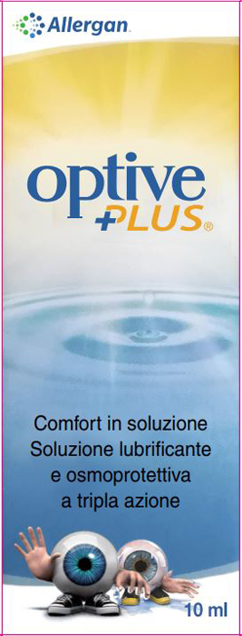 OPTIVE PLUS SOLUZIONE OFTALMICA 10 ML - Farmacia Artemisia di Montecuollo Dott. Angelo snc