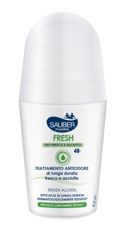 SAUBER FRESH DEODORANTE ROLL-ON 50 ML - Farmacia Artemisia di Montecuollo Dott. Angelo snc