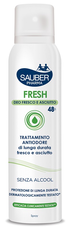 SAUBER FRESH DEODORANTE SPRAY 150 ML - Farmacia Artemisia di Montecuollo Dott. Angelo snc