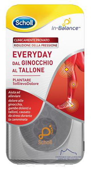 PLANTARE SOLLIEVO DOLORE DA GINOCCHIO A TALLONE SCHOLL IN BALANCE EVERYDAY S - Farmacia Artemisia di Montecuollo Dott. Angelo snc