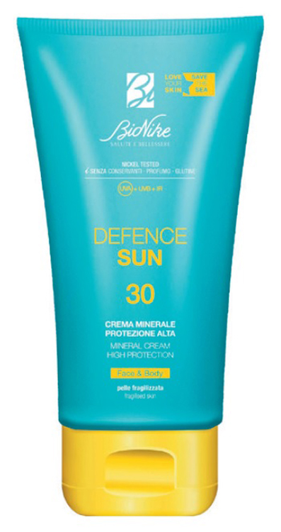 DEFENCE SUN CREMA MINERALE 30 100 ML - Farmacia Artemisia di Montecuollo Dott. Angelo snc