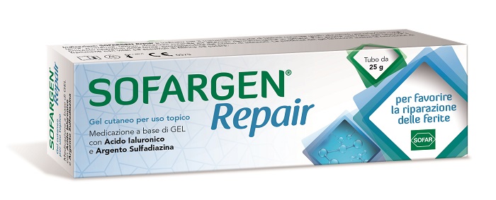 MEDICAZIONE SOFARGEN GEL ACIDO IALURONICO E ARGENTO SULFADIAZINA TUBETTO 25 G - Farmacia Artemisia di Montecuollo Dott. Angelo snc
