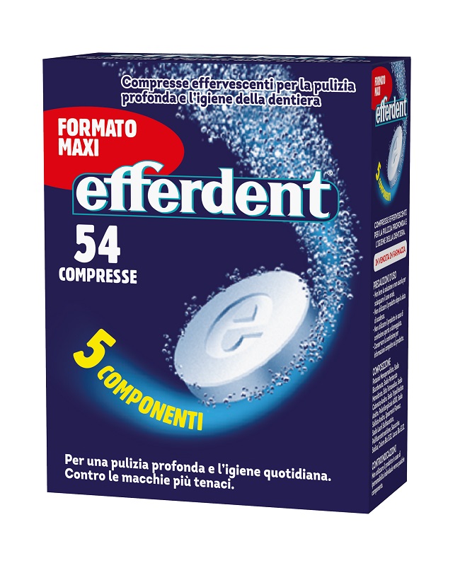 EFFERDENT 54 COMPRESSE EFFERVESCENTI - Farmacia Artemisia di Montecuollo Dott. Angelo snc