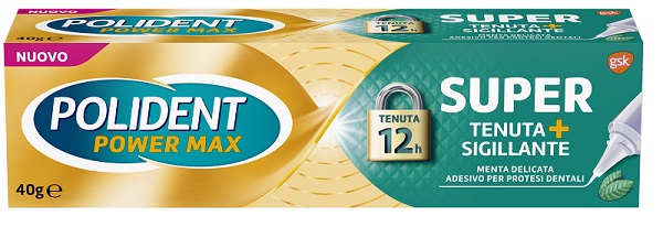 POLIDENT SUPER TENUTA+SIGILLANTE MENTA DELICATA ADESIVO PROTESI DENTALE 40 G - Farmacia Artemisia di Montecuollo Dott. Angelo snc
