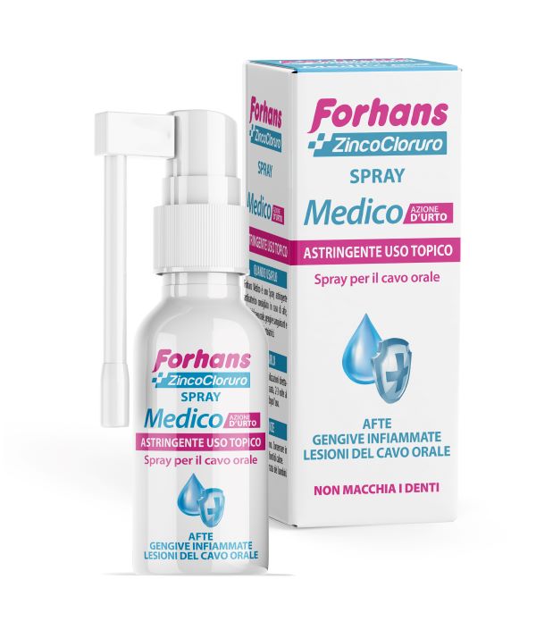 FORHANS MEDICO SPRAY 40 ML - Farmacia Artemisia di Montecuollo Dott. Angelo snc