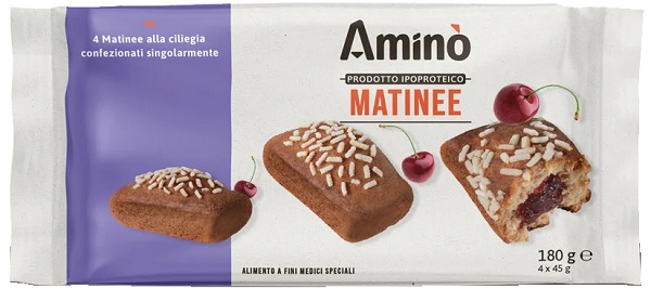 AMINO' MATINEE 4 PEZZI DA 45 G - Farmacia Artemisia di Montecuollo Dott. Angelo snc