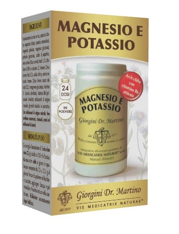 MAGNESIO E POTASSIO POLVERE 180 G - Farmacia Artemisia di Montecuollo Dott. Angelo snc