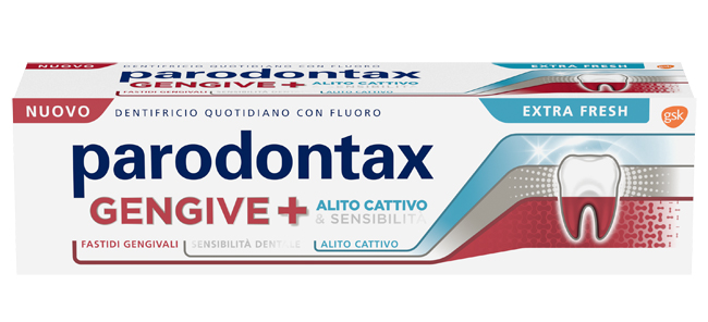 PARODONTAX GENGIVE+ALITO EXTRA FRESH 75 ML - Farmacia Artemisia di Montecuollo Dott. Angelo snc