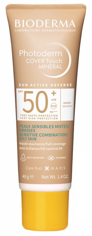 PHOTODERM COVER TOUCH MINERAL DORE' SPF50+ 40 ML - Farmacia Artemisia di Montecuollo Dott. Angelo snc