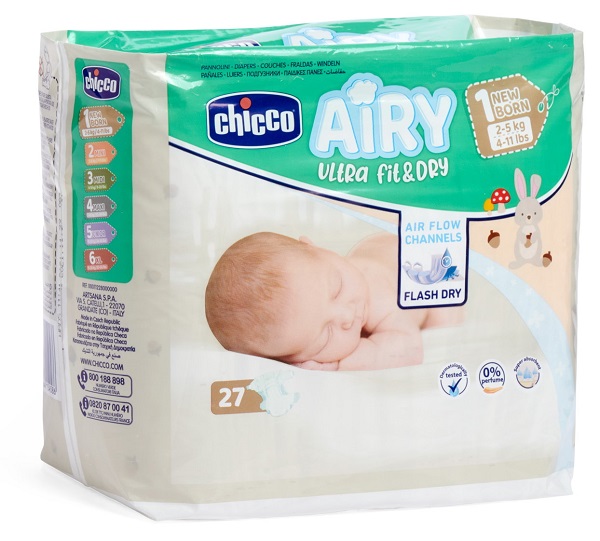 CHICCO PANNOLINI NEWBORN 27X6 - Farmacia Artemisia di Montecuollo Dott. Angelo snc