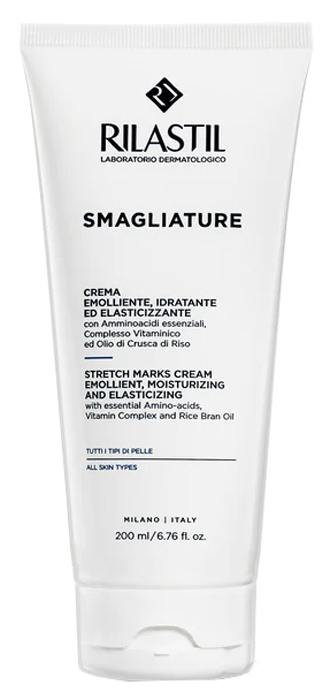 RILASTIL SMAGLIATURE CREMA EMOLLIENTE IDRATANTE ED ELASTICIZZANTE 200 ML - Farmacia Artemisia di Montecuollo Dott. Angelo snc