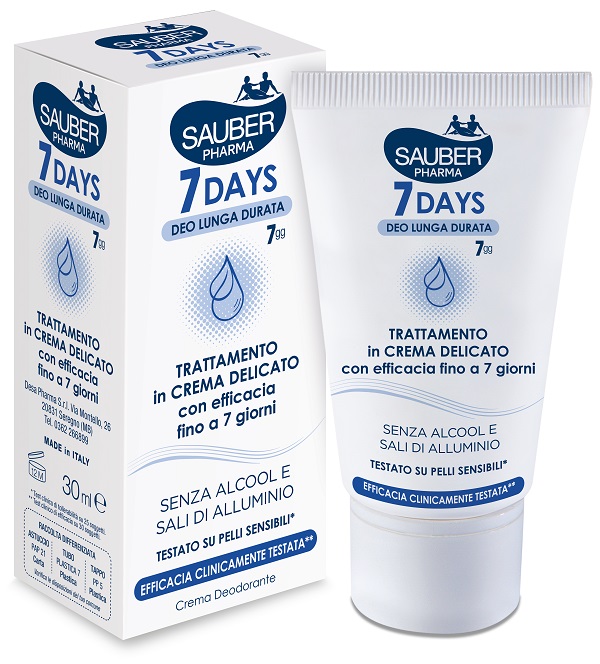 SAUBER 7DAYS CREMA 7 GIORNI 30 ML - Farmacia Artemisia di Montecuollo Dott. Angelo snc