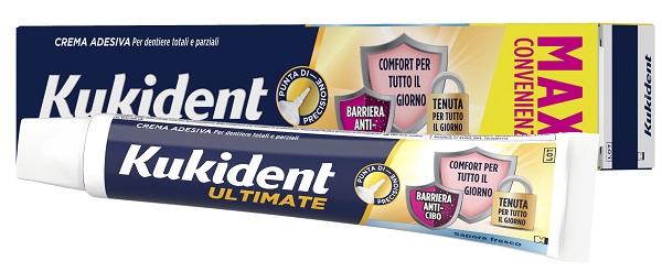 KUKIDENT ULTIMATE FRESCO CREMA ADESIVA 40 G - Farmacia Artemisia di Montecuollo Dott. Angelo snc