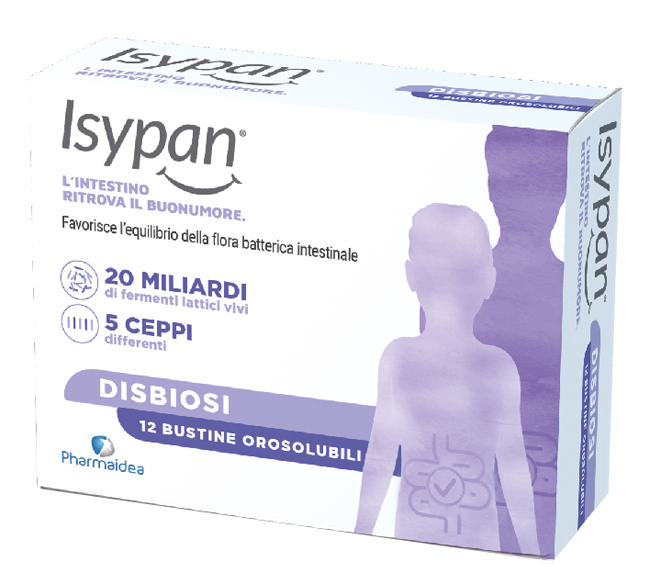 ISYPAN DISBIOSI 12 BUSTINE OROSOLUBILI - Farmacia Artemisia di Montecuollo Dott. Angelo snc