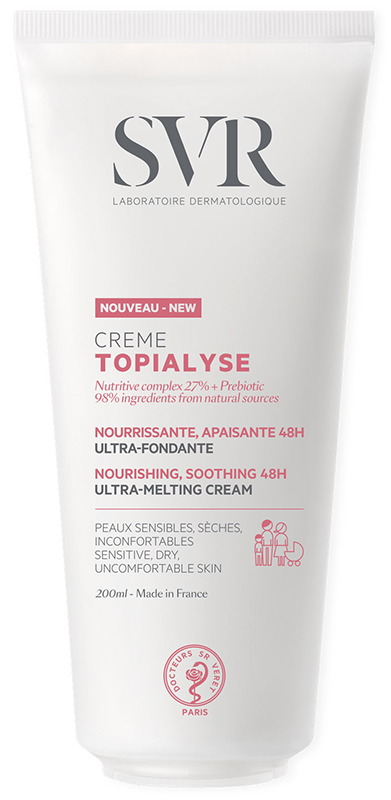 TOPIALYSE CREME NOURISHING SOOTHING 48H ULTRA MELTING PELLE SECCA E SENSIBILE 200 ML - Farmacia Artemisia di Montecuollo Dott. Angelo snc